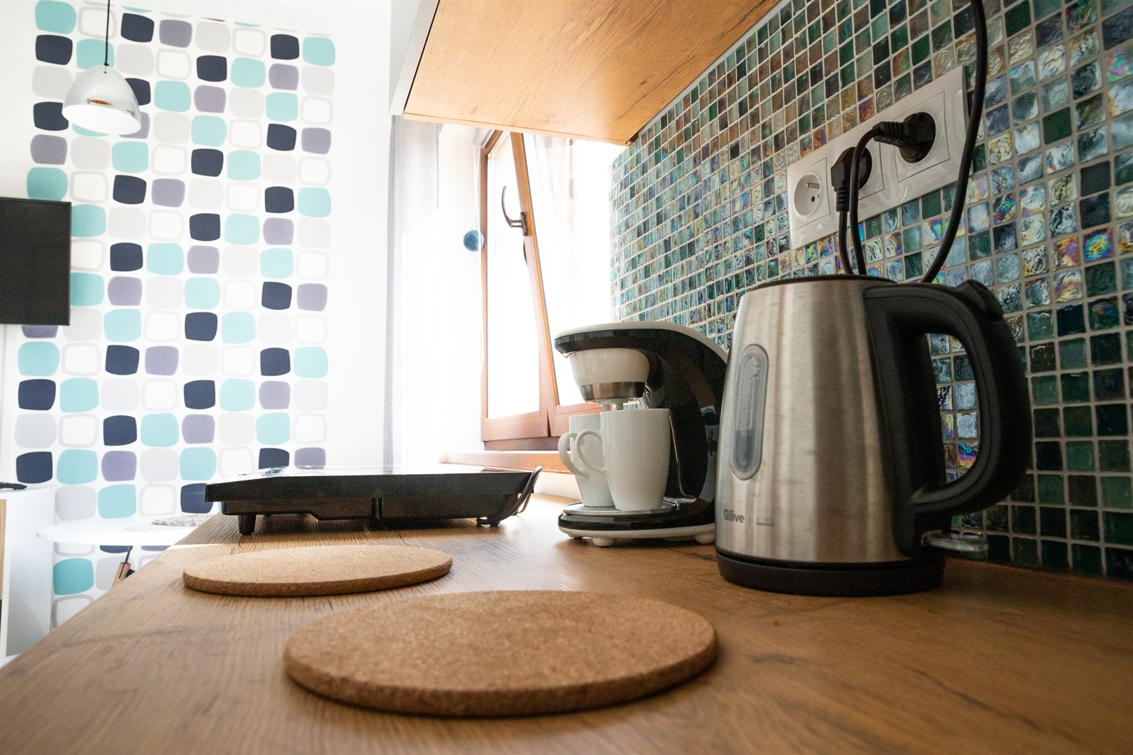 Apartament Niebieski - przestrzeń dzienna
