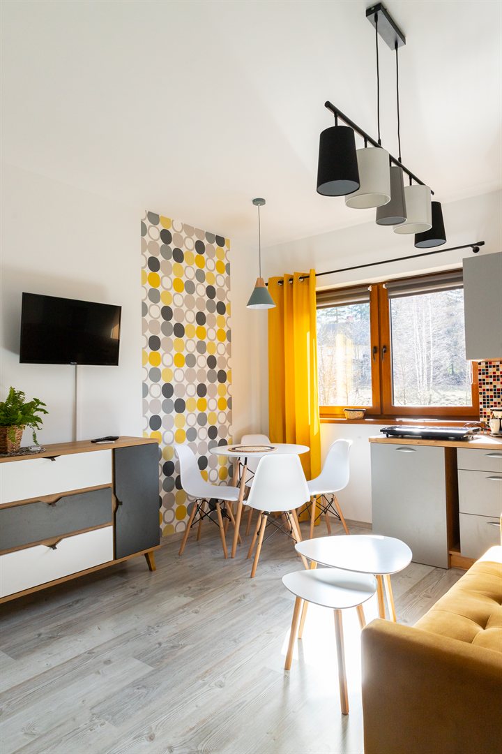 Apartament Żółty - wnętrze